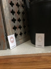 Load image into Gallery viewer, animal cameo flashcards propped on hearth